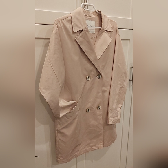 Yaya double breasted blush coat - Picture 6 of 8